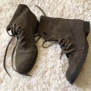 Nine West Combat Boots